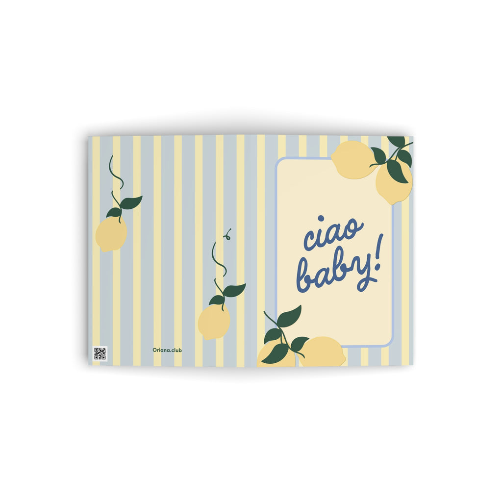 Ciao Baby! - Digital Greeting Card
